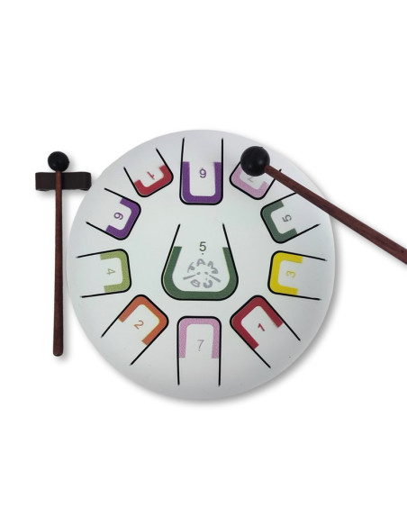Tambú blanc | Instrument de percussió melòdic | A Joc Lent
