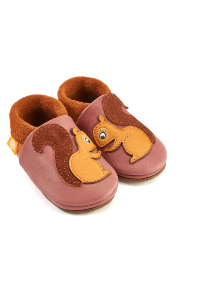 Sabates de pell esquirol