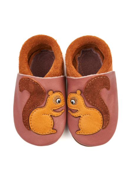 Sabates de pell esquirol