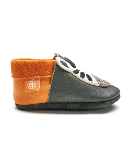 Sabates de pell zebra