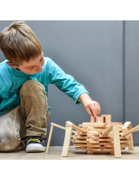 Kapla Barril 200 | Joc de construcció creatiu i sostenible | A Joc Lent