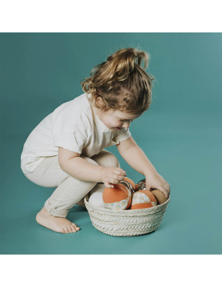 Joc de boles sensorials | Joguina tàctil per a nadons | A Joc Lent