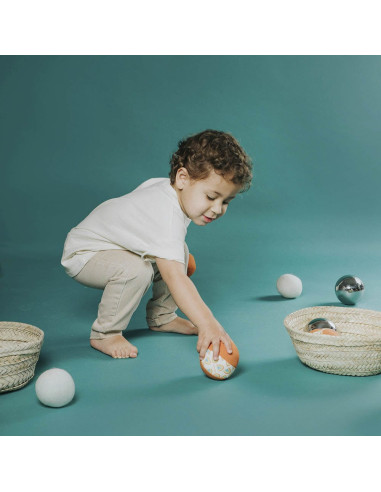 Joc de boles sensorials | Joguina tàctil per a nadons | A Joc Lent