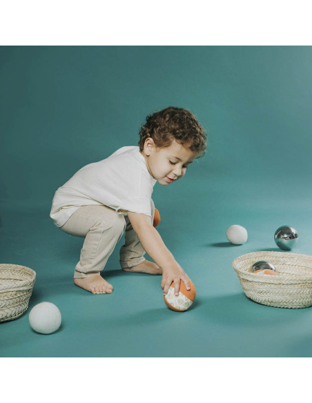 Joc de boles sensorials | Joguina tàctil per a nadons | A Joc Lent