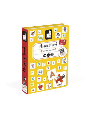Magneti’book alfabet català Janod | Joc educatiu lletres nens