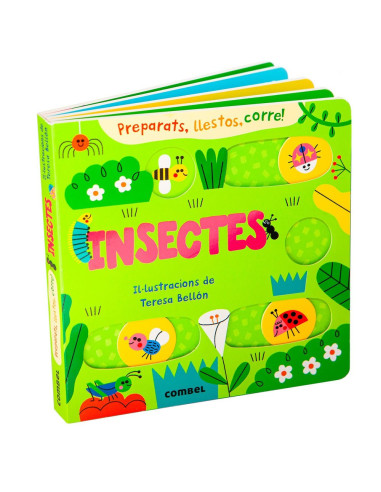 Insectes llibre interactiu nadons | Llibre amb moviment 0-3