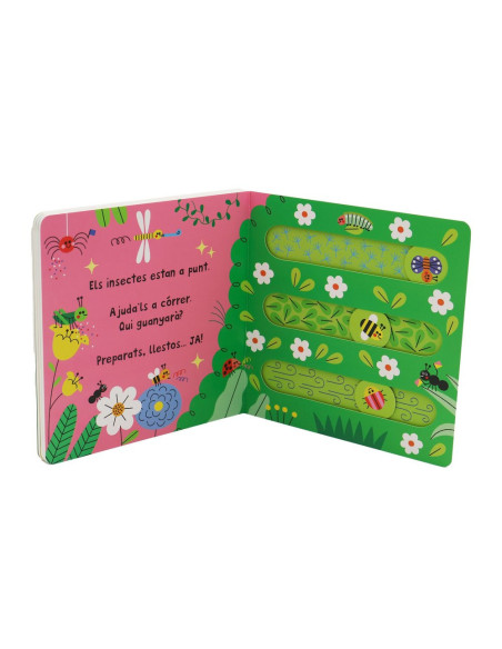 Insectes llibre interactiu nadons | Llibre amb moviment 0-3