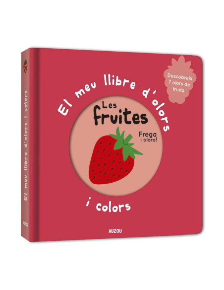 Llibre olors i colors fruites nadons | Llibre sensorial infantil
