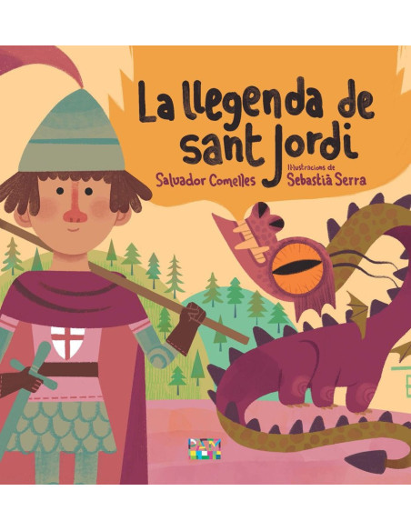 La llegenda de Sant Jordi llibre infantil | Conte Sant Jordi nens