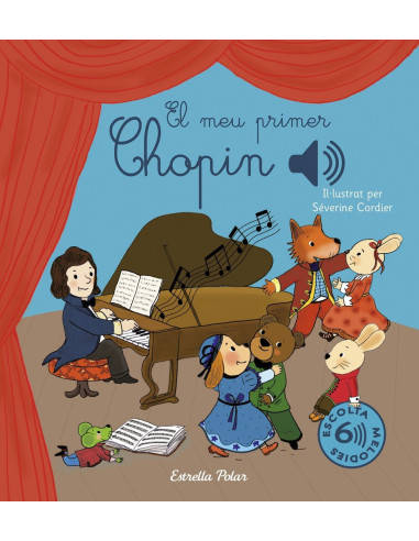 El meu primer Chopin llibre musical infantil – llibre sons nadons | A Joc Lent