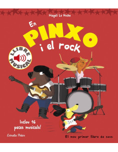 En Pinxo i el rock llibre musical infantil – llibre sons rock nens | A Joc Lent