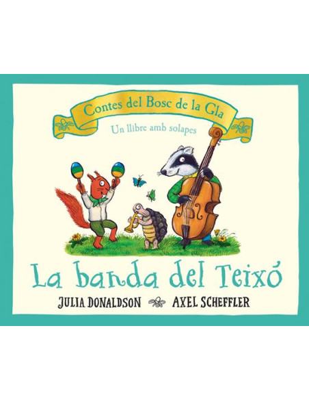 La banda del teixó | Llibre infantil amb solapes