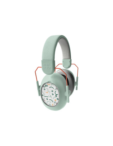 Auriculars Kidynoise verds Kidywolf | Cancel·lació de soroll infantil | A Joc Lent