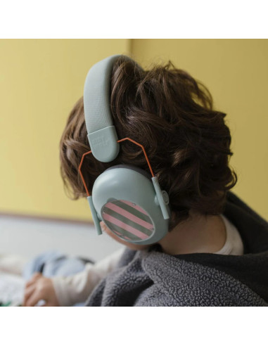 Auriculars Kidynoise verds Kidywolf | Cancel·lació de soroll infantil | A Joc Lent