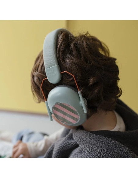 Auriculars Kidynoise verds Kidywolf | Cancel·lació de soroll infantil | A Joc Lent