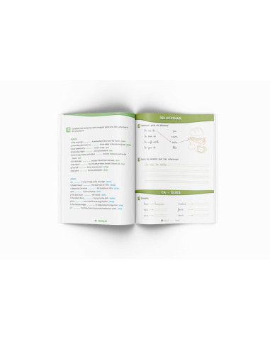 Quadern de llengua 1r – Exercicis fonamentals per a preparar l’entrada al 2n curs