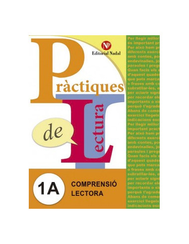 Pràctiques de lectura 1A - Comprensió lectora