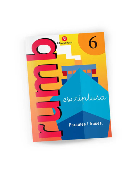 Quadern escriptura - Rumb escriptura 6 - primària