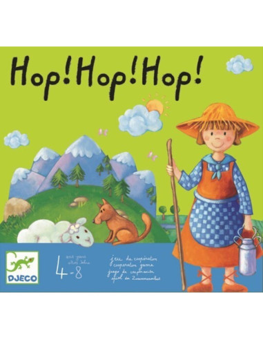 Hop Hop Hop! Djeco | Joc cooperatiu infantil de 4 anys