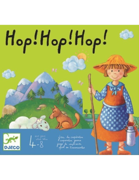 Hop Hop Hop! Djeco | Joc cooperatiu infantil de 4 anys