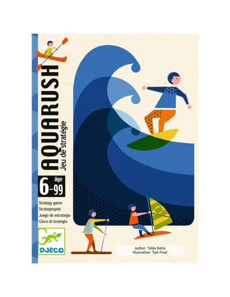 Aquarush Djeco | Juego de cartas de estrategia