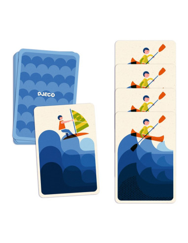 Aquarush Djeco | Juego de cartas de estrategia