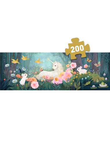 Puzzle Gallery The Edge of the Woods 200 Peces Djeco