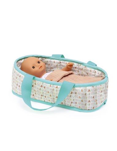 Mini Sasha Pomea 20 cm Djeco | Muñeca bebé con capazo