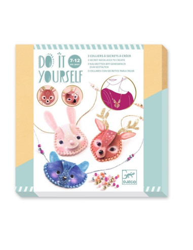 DIY 3 Collars Deslumbrants Djeco | Kit de manualitats creatives