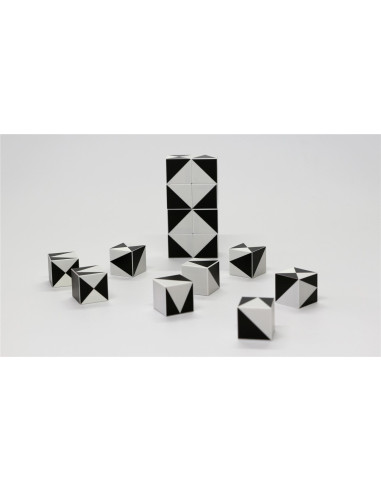 Ima Cube It Black & White 9 Peces | Construcció magnètica