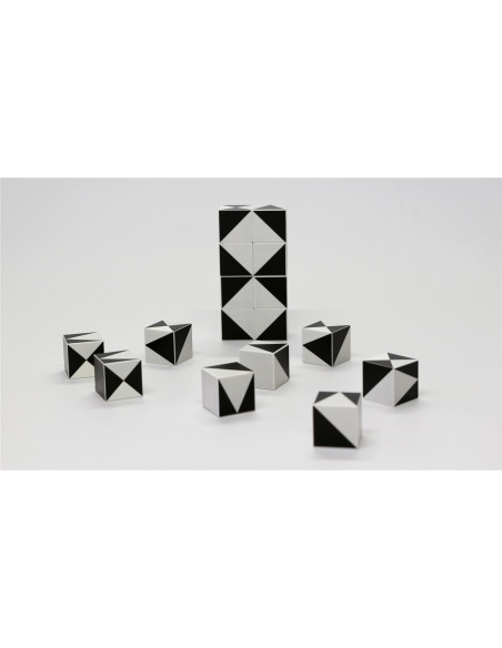 Ima Cube It Black & White 9 Peces | Construcció magnètica