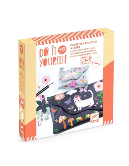 DIY Amics Alegres Djeco | Kit creatiu d'animals articulats