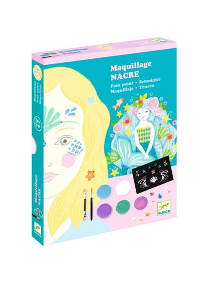 Maquillatge Nacre Djeco | Kit de maquillatge facial infantil