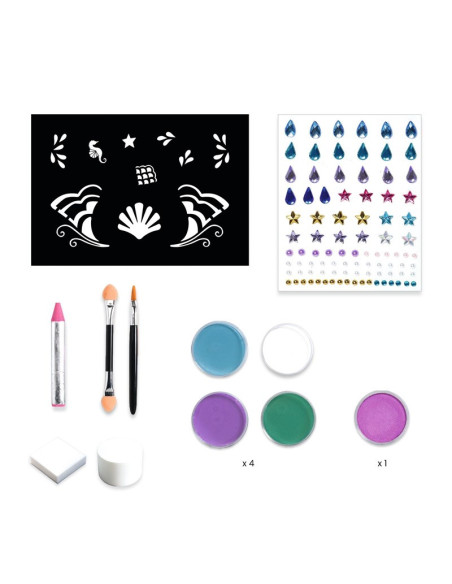 Maquillatge Nacre Djeco | Kit de maquillatge facial infantil