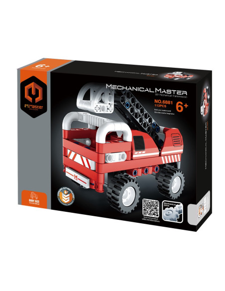 Vehículos de Bomberos iM.Master | Juego magnético de construcción