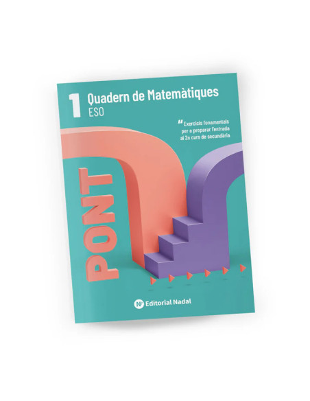 Quadern de matemàtiques – Pont Primer ESO – Secundària