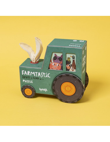 Puzzle Farmtastic Londji 36 piezas | +3 años