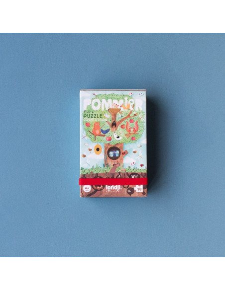 Tiny Puzzle Pommier Londji | Puzzle 36 piezas +4 años