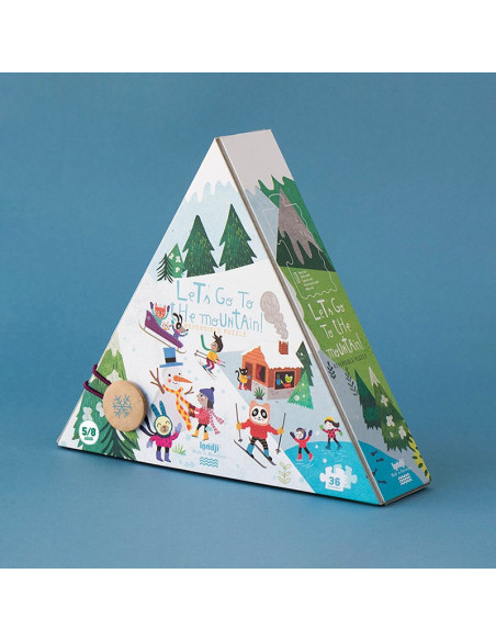 Puzzle Let's Go to the Mountain Londji | 36 piezas