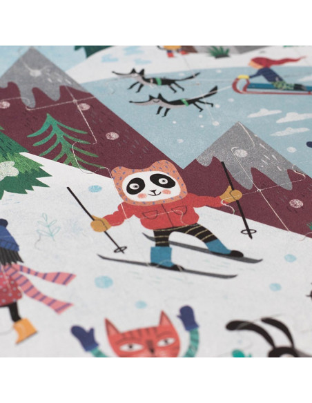 Puzzle Let's Go to the Mountain Londji | 36 piezas