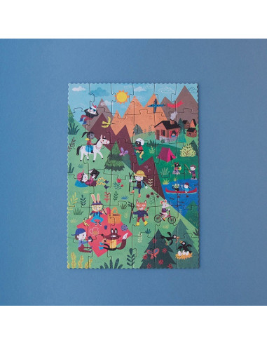 Puzzle Let's Go to the Mountain Londji | 36 piezas