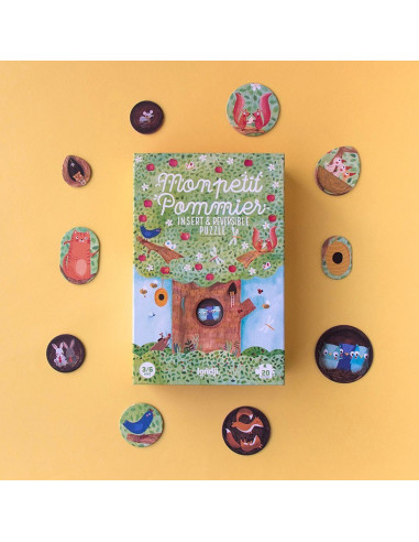 Puzzle Mon Petit Pommier Londji | Reversible +3 años