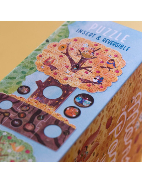 Puzzle Mon Petit Pommier Londji | Reversible +3 años