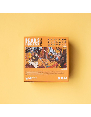 Puzzle Bear's Forest Londji | 24 peces +3 anys