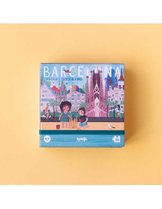 Puzzle Barcelona Sorra Londji | 50 peces +4 anys