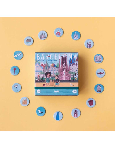 Puzzle Barcelona Sorra Londji | 50 peces +4 anys