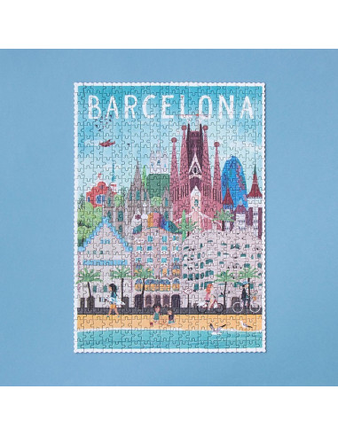 Puzzle Barcelona Gaudí Londji | 500 peces