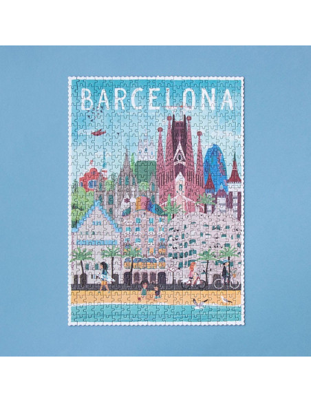 Puzzle Barcelona Gaudí Londji | 500 piezas