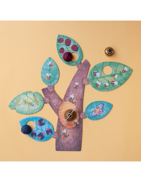 Puzzle BZZZ Londji | Primer puzzle de insectos +2 años