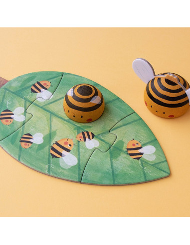 Puzzle BZZZ Londji | Primer puzzle de insectos +2 años